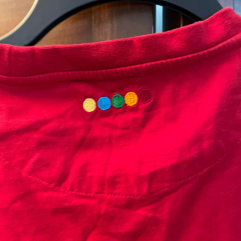 Coogi  Red Shirt XXXL Hands Five Color Chords - Picture 9 of 12